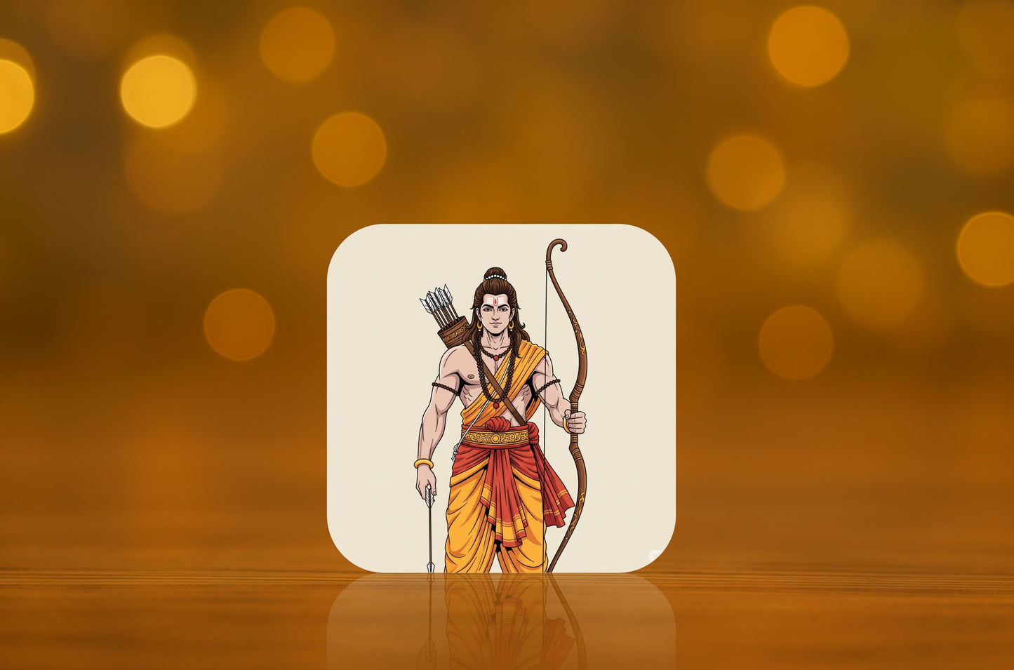 Lord Ram Ji Design Fridge Magnet