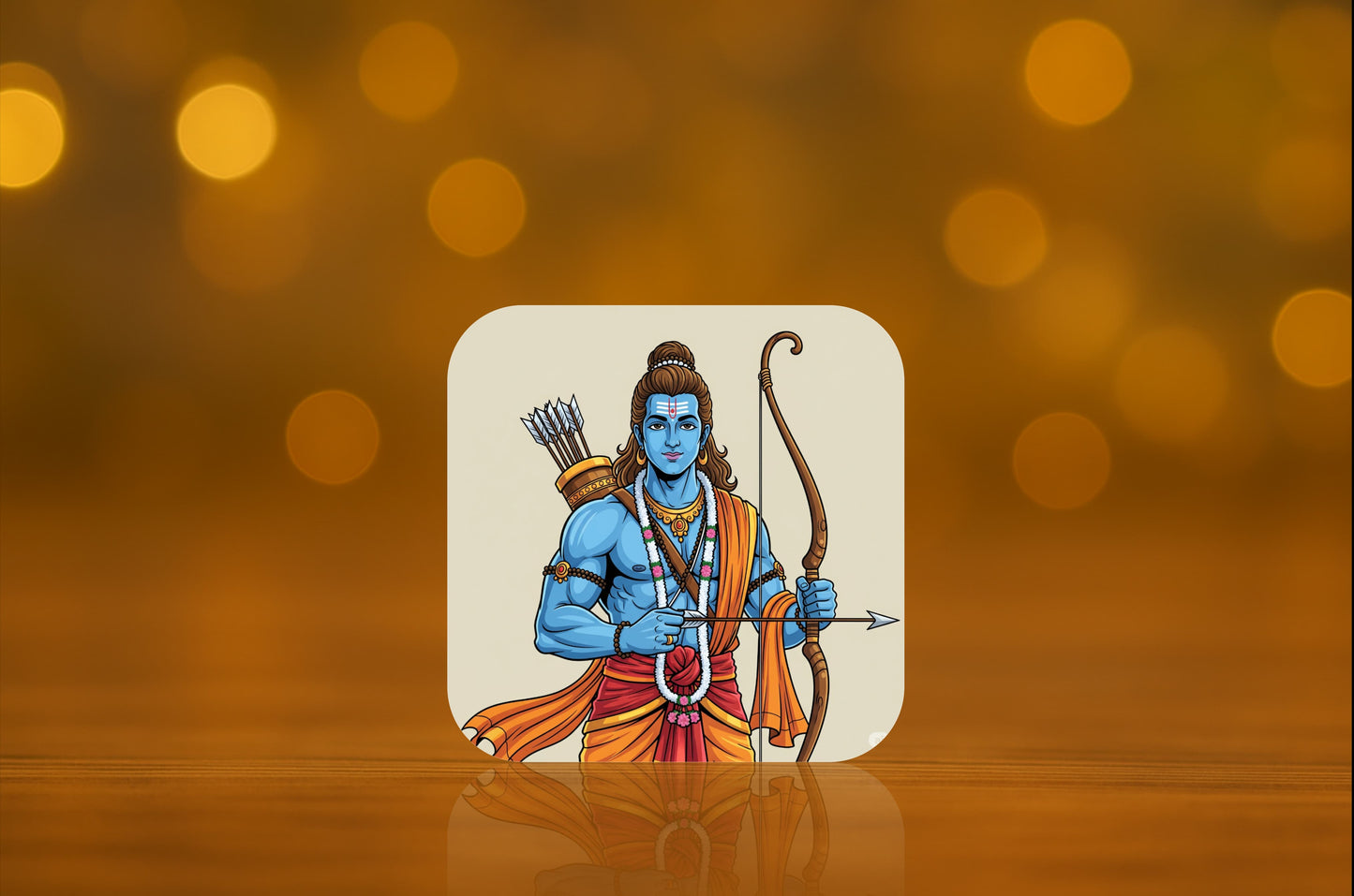 Lord Ram Ji Design Fridge Magnet