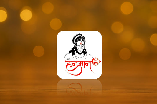 Lord Hanuman Ji Design Fridge Magnet