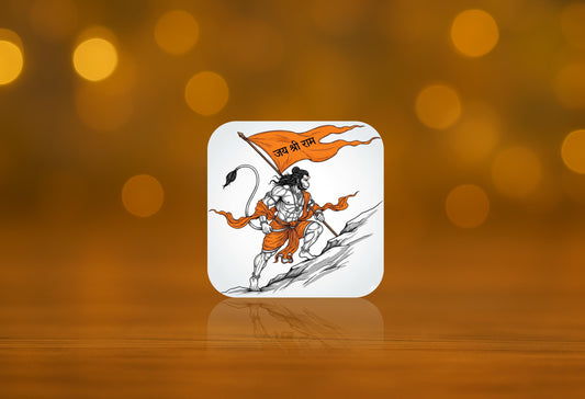 Lord Hanuman Ji Design Fridge Magnet