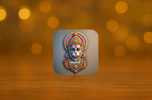 Lord Hanuman Ji Design Fridge Magnet