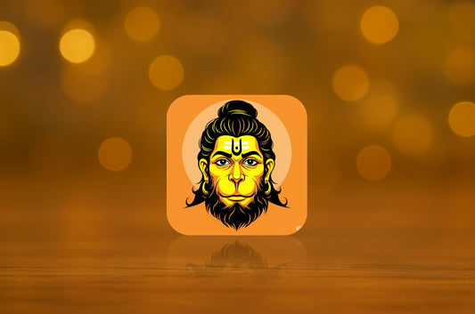 Lord Hanuman Ji Design Fridge Magnet