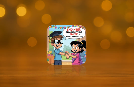 Raksha Bandhan Fridge Magnet