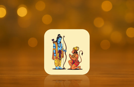 Lord Hanuman Ji Design Fridge Magnet