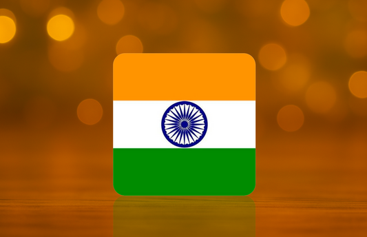 Indian Flag Fridge Magnet