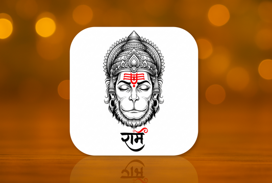 Lord Hanuman Ji Design Fridge Magnet