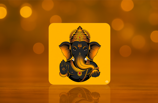 Lord Ganesh Ji Design Fridge Magnet