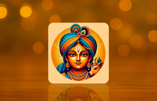 Lord Krishna Ji Design Fridge Magnet